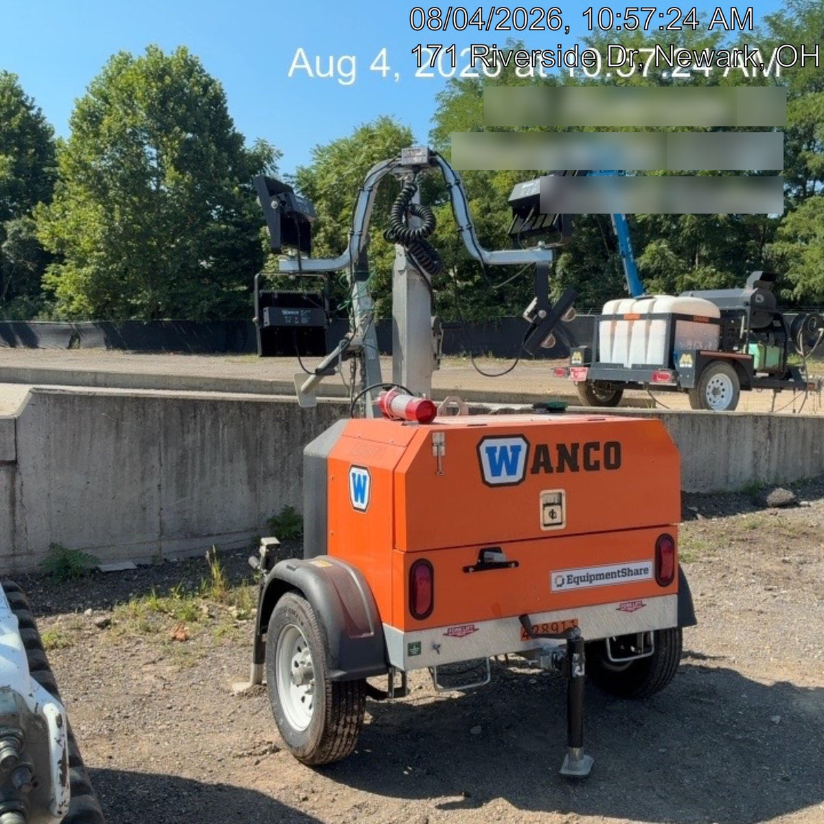 2024 Wanco WLTT-4MM4K Diesel, Deep Sea Controller, Shore Power Plug, Auto Start, (4) 350W LED Floodlights, 4kW Generator, 60 Gal Fuel Tank, 2" Ball, T3