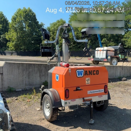 2024 Wanco WLTT-4MM4K Diesel, Deep Sea Controller, Shore Power Plug, Auto Start, (4) 350W LED Floodlights, 4kW Generator, 60 Gal Fuel Tank, 2" Ball, T3