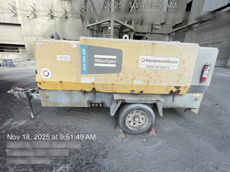 2021 ATLAS COPCO XAS 900