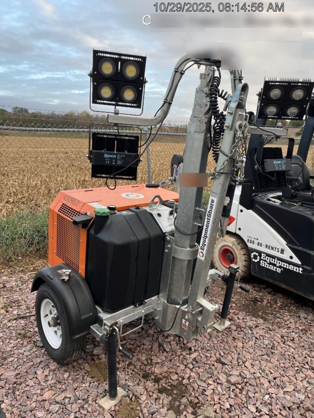 2024 Wanco WLTT-4MM4K Diesel, Deep Sea Controller, Shore Power Plug, Auto Start, (4) 350W LED Floodlights, 4kW Generator, 60 Gal Fuel Tank, 2" Ball, T3