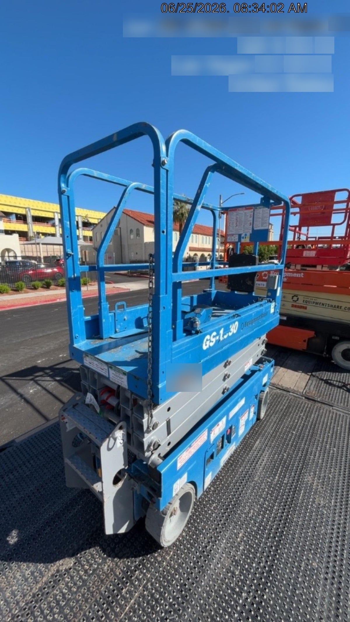 2019 Genie GS-1930 Fixed rails with chain Entry