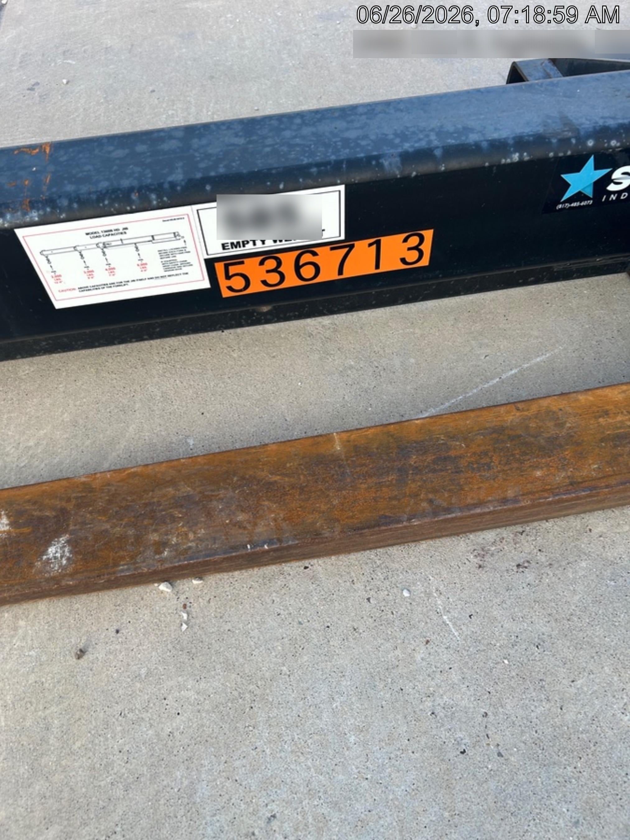 2025 STAR INDUSTRIES M1360B - Star JIB Boom