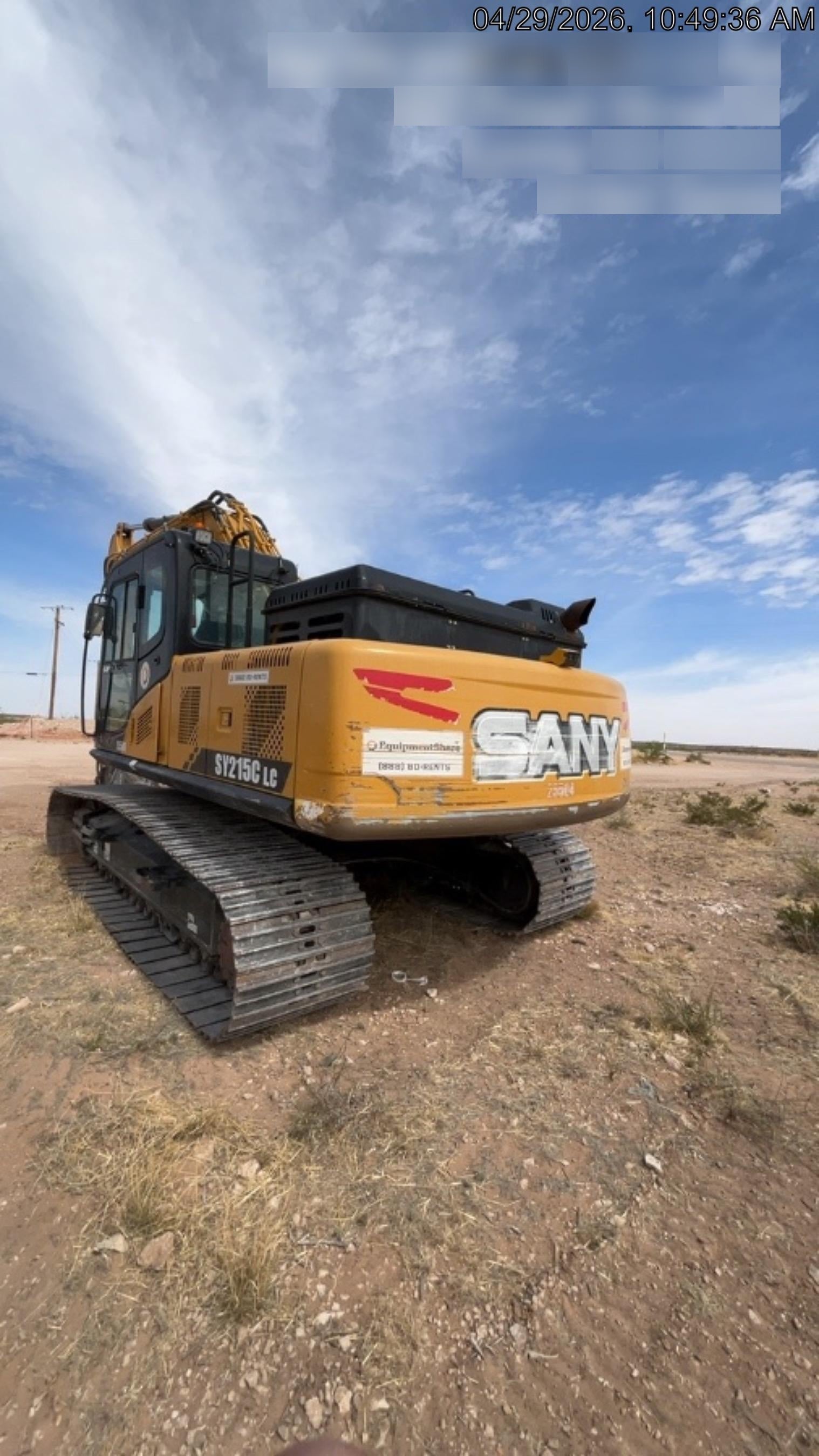 Sany SY215 24/36/48" Buckets, Hydraulic QC