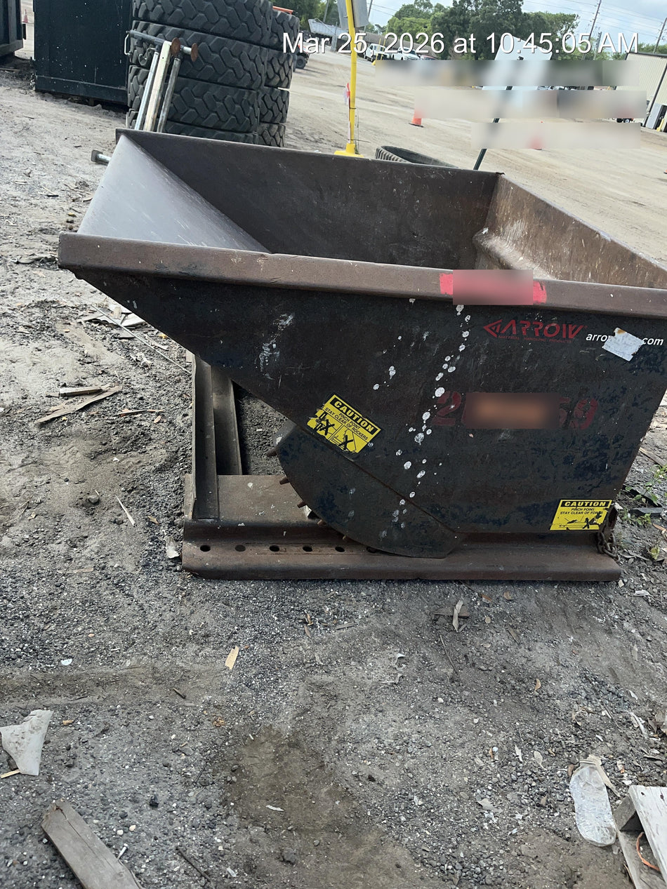 2019 ARROW MATERIAL HANDLING Dump Hopper