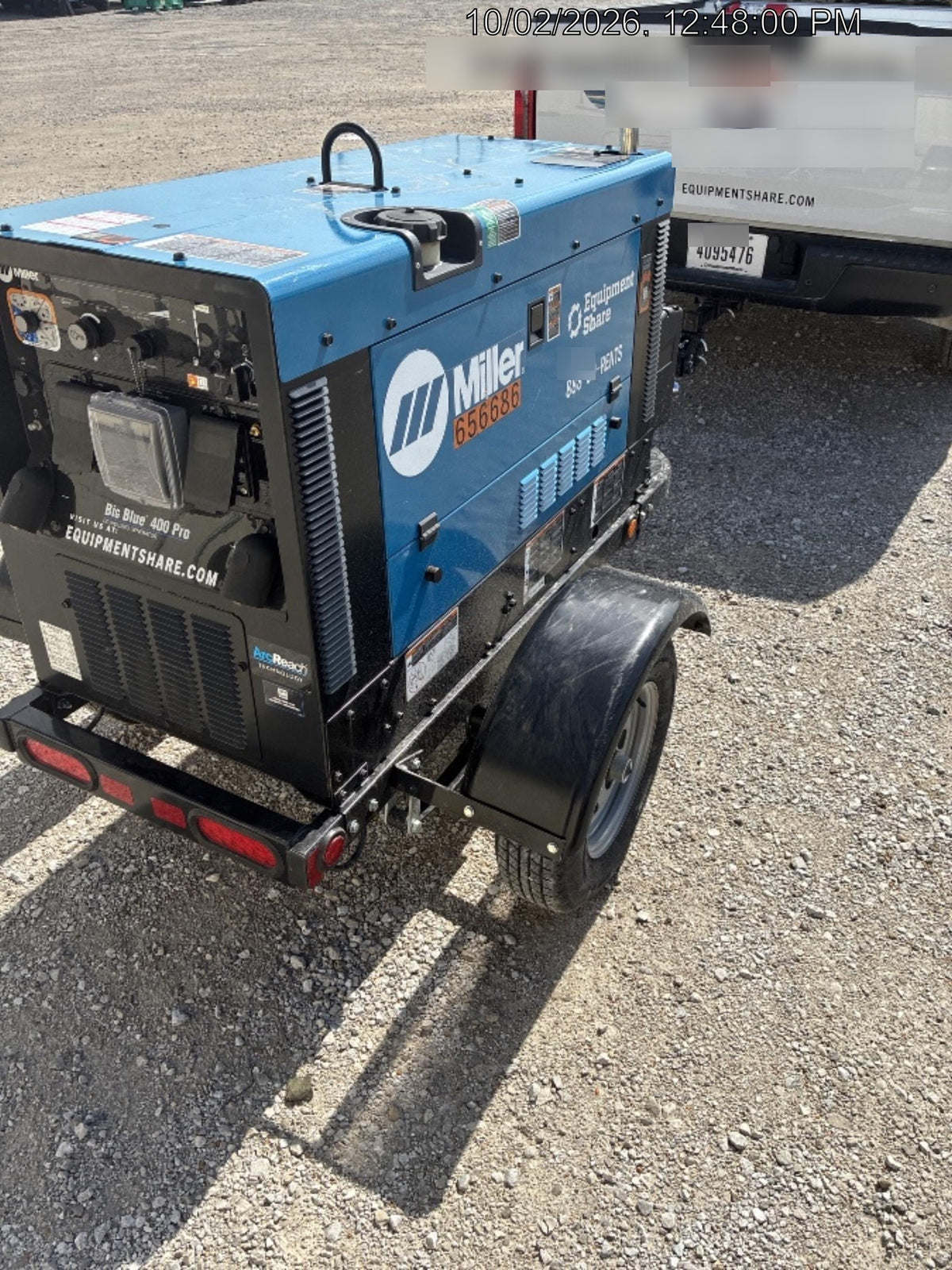 2026 MILLER ELECTRIC BIG BLUE 400