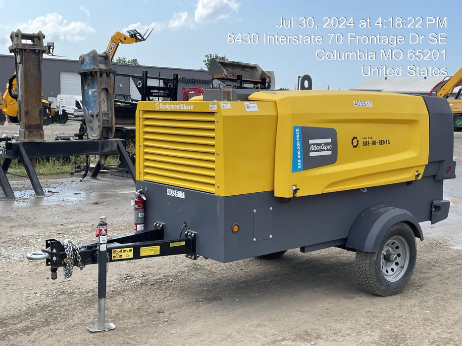 2024 ATLAS COPCO XAS 400-200 PACE PFF