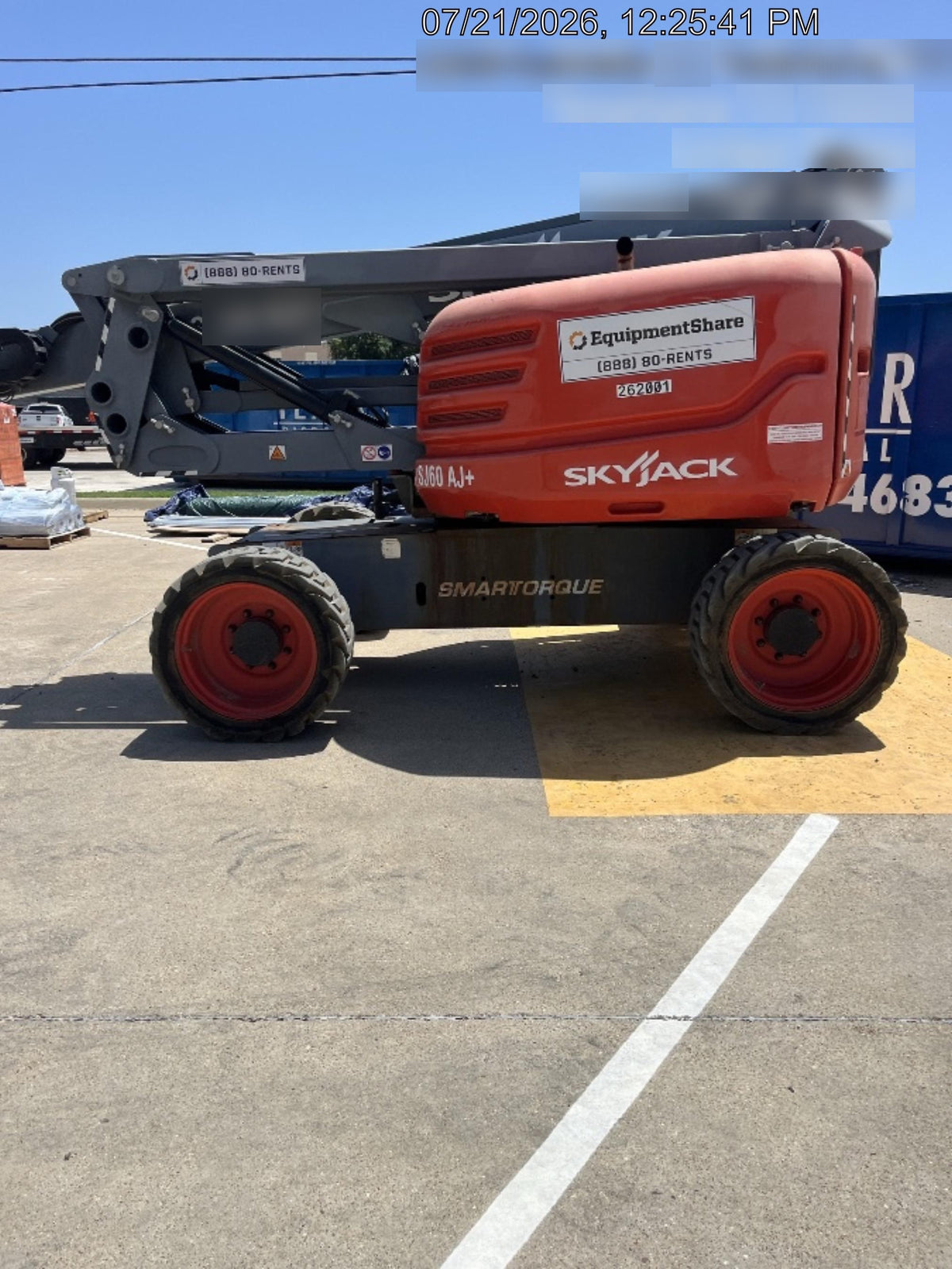 2022 SKYJACK SJ60 AJ+