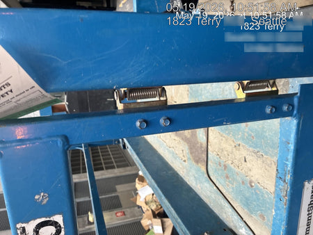 2019 Genie GS-1930 Half Height Swing Gate, 800W Inverter