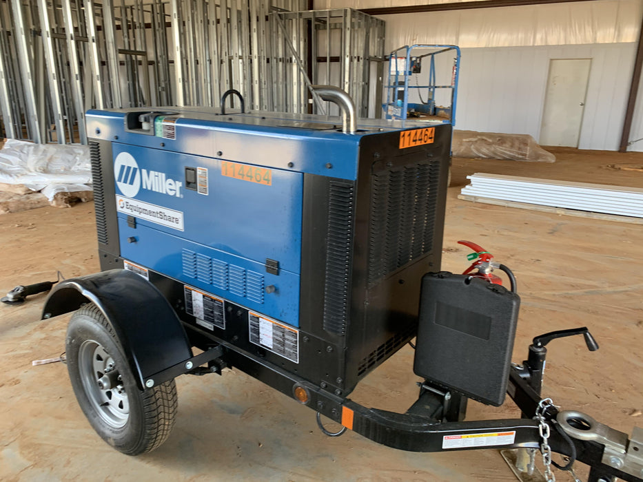 2020 Miller Electric BIG BLUE 400 Trailer Mounted Welder