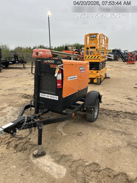 2022 Lincoln Electric LE400 Kubota V1505, Trlr, Cable Rack, Light Kit, ES Decals, T3