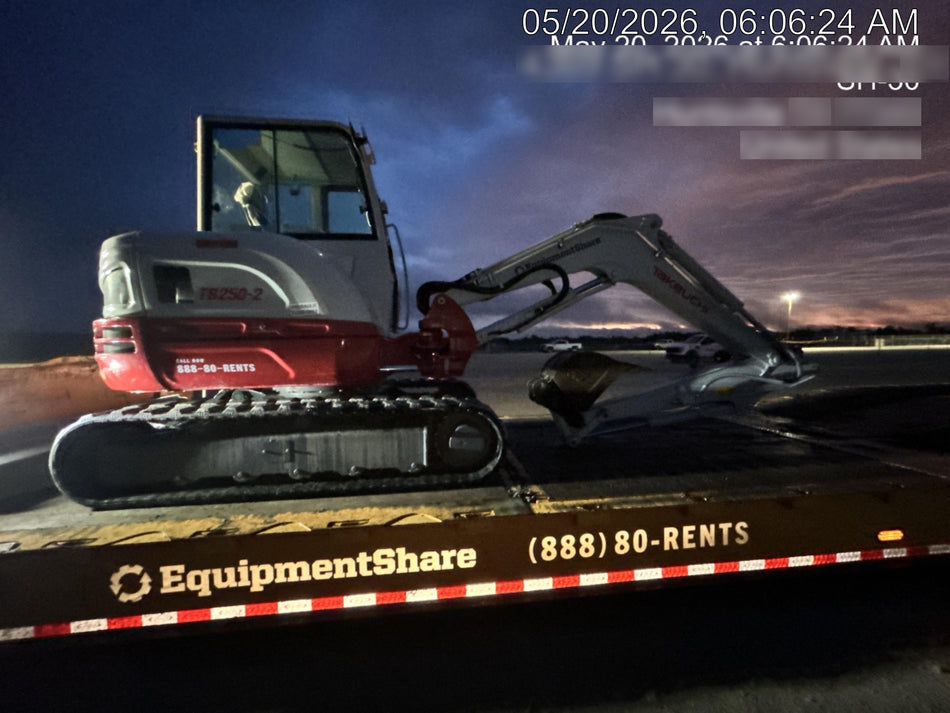 2025 TAKEUCHI TB250-2CR