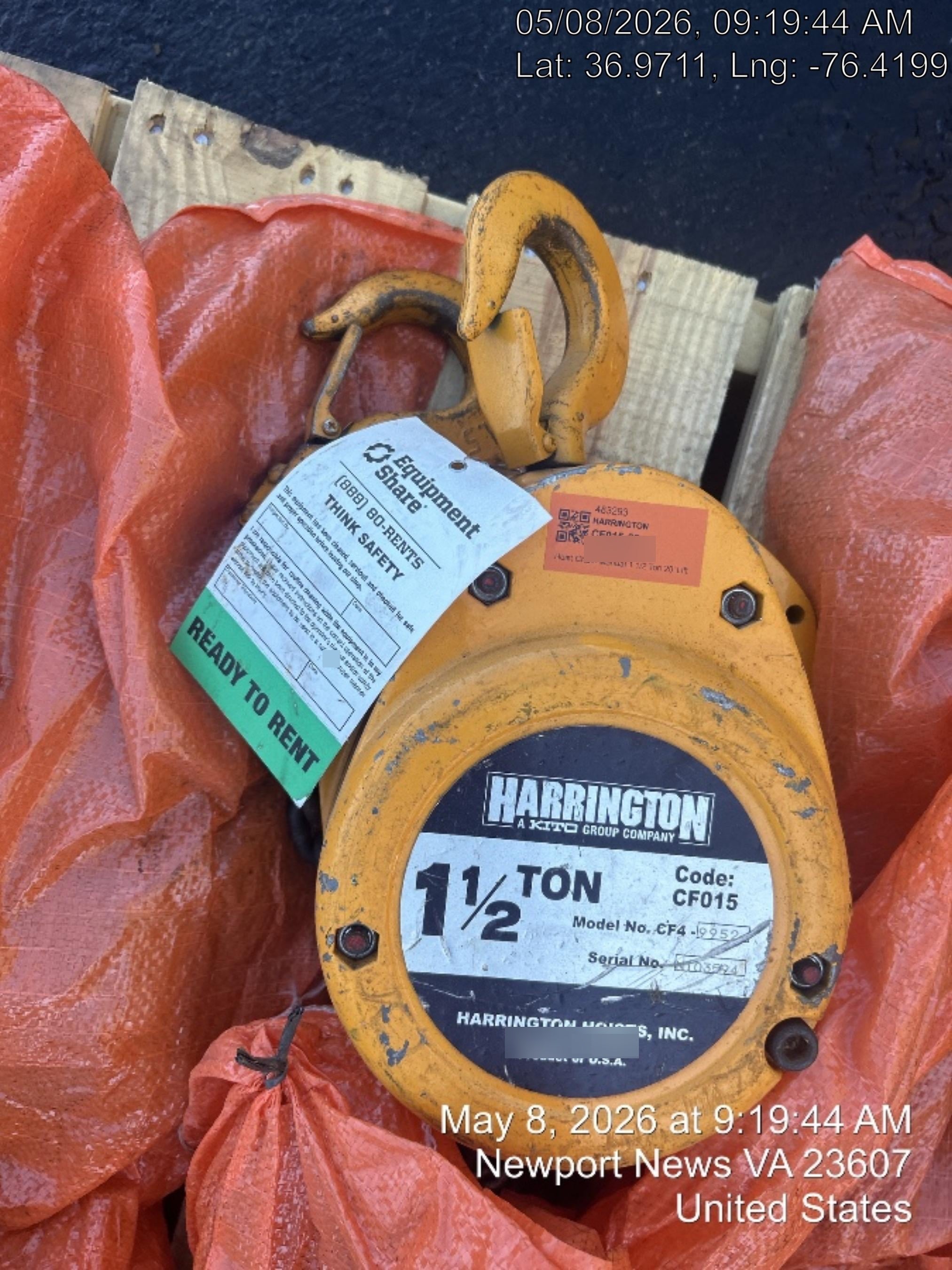 2022 HARRINGTON CF015-20