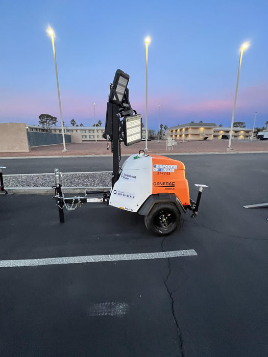 2023 Generac MLT2 Diesel, Flex Switch 120V Input, Powerzone Controller, 
(4) 320W LED Lights, 4kW Generator, 39.9 Gal Fuel Tank, 2" Ball, T3