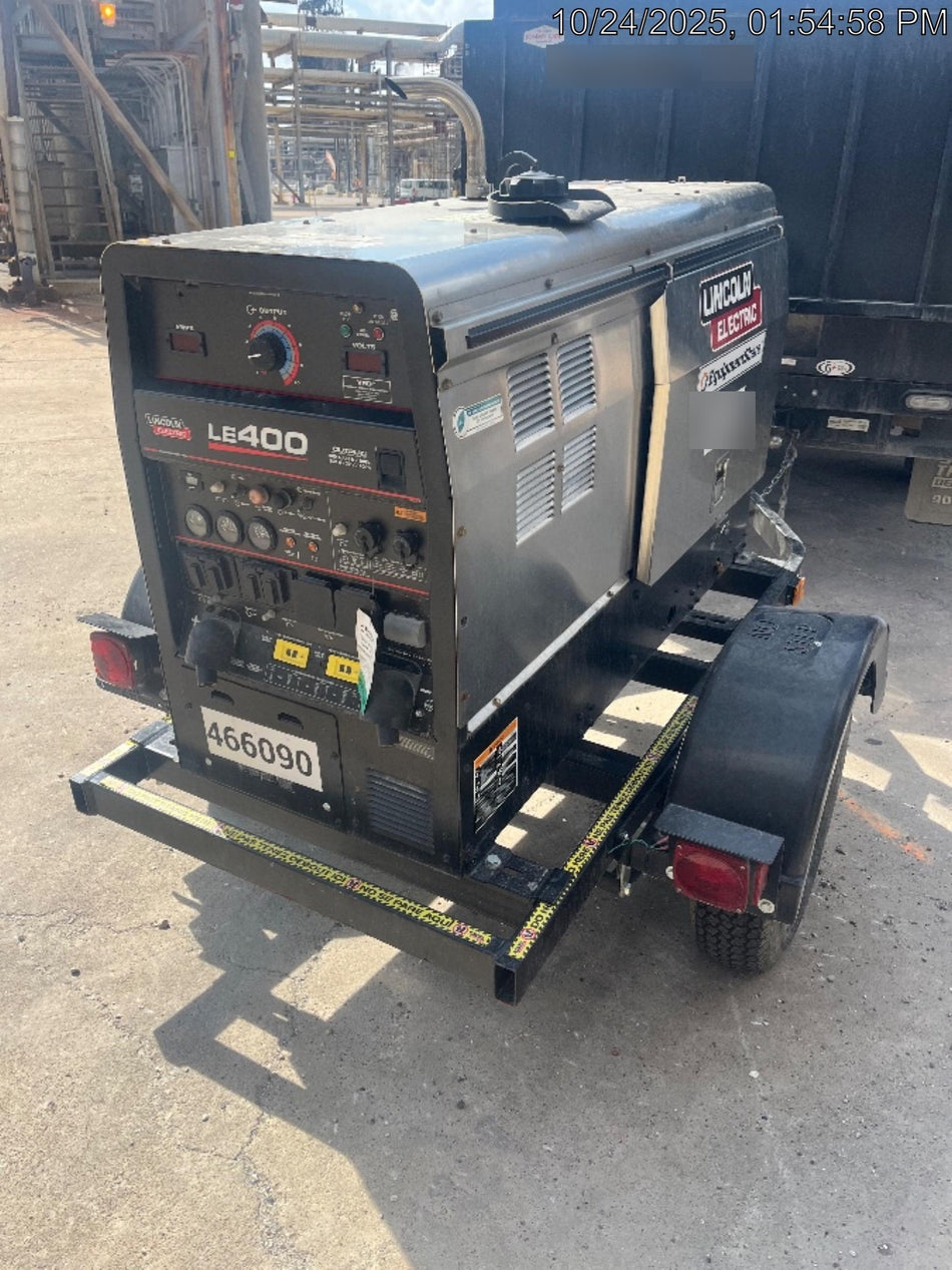 2024 Lincoln Electric LE400 Kubota V1505, Trlr, Cable Rack, Light Kit, ES Decals, T3