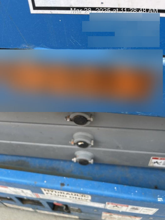 2020 Genie GS-1930 Solid Non Marking Tires, Beacon, Folding rails with half height swing gate