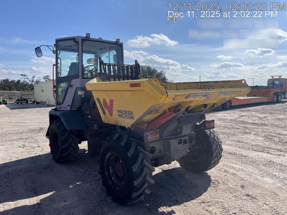 2025 WACKER NEUSON DV604 Cab Standard Tires