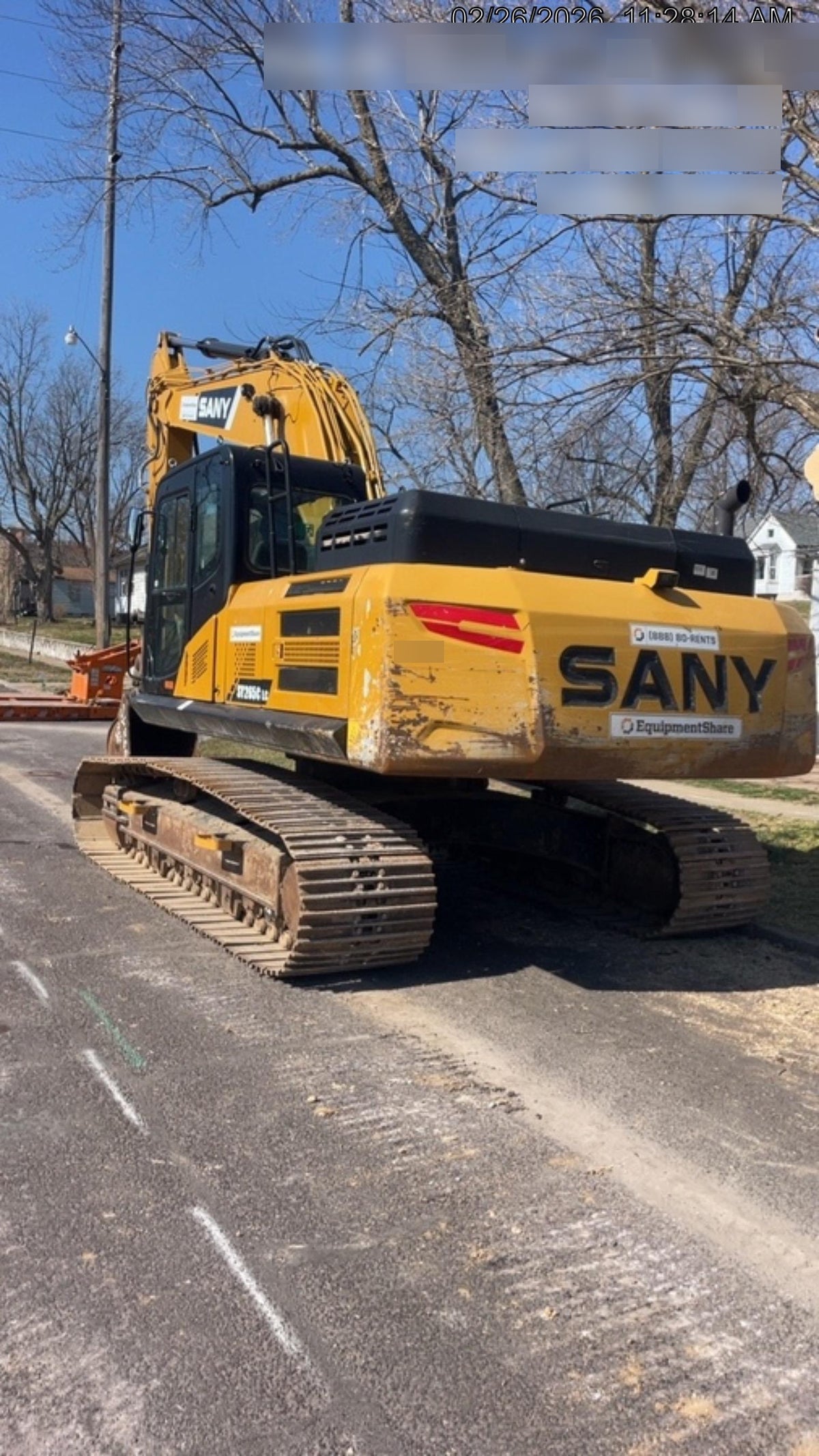 Sany SY265C Sany SY265 Tier 4 - Cab, Hydraulic  QC, 24" HD Bucket - Tooth, 36" HD Bucket - Tooth, 48" HD Bucket - Tooth, Hydraulic Thumb