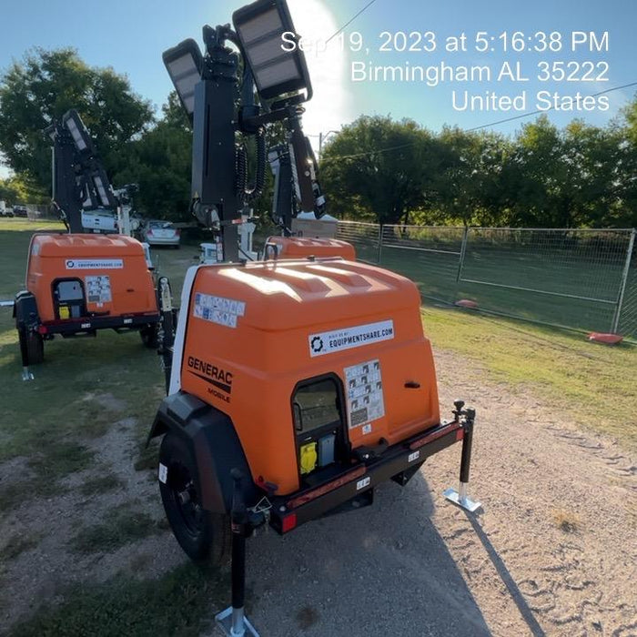 2023 Generac MLT2 Diesel, Flex Switch 120V Input, Powerzone Controller, (4) 320W LED Lights, 4kW Generator, 39.9 Gal Fuel Tank, 2" Ball, T3