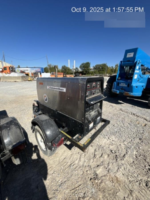 2019 Lincoln Electric Vantage 322 Welder Ready-Pak 3, Two wheel trailer, Fender and Light kit, Cable Rack