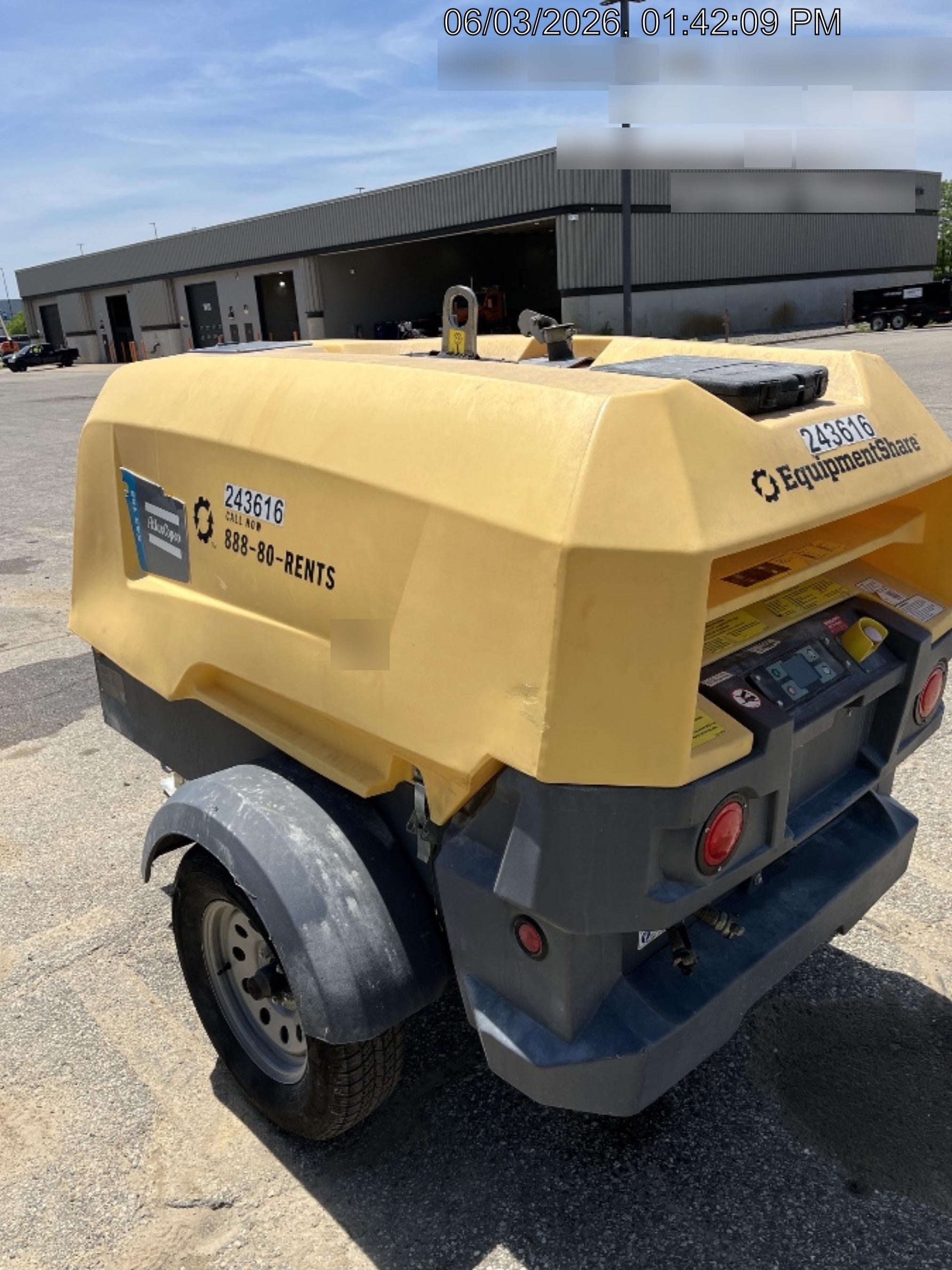 2022 ATLAS COPCO XAS188 CWK