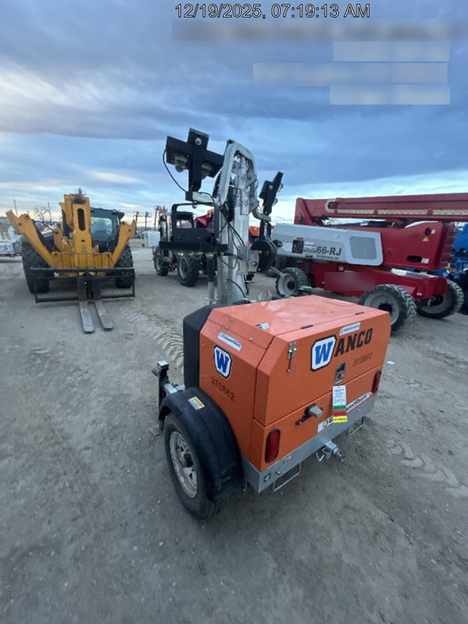 2023 Wanco WLTT-4MM4K Diesel, Deep Sea Controller, Shore Power Plug, Auto Start, (4) 350W LED Floodlights, 4kW Generator, 60 Gal Fuel Tank, 2" Ball, T3