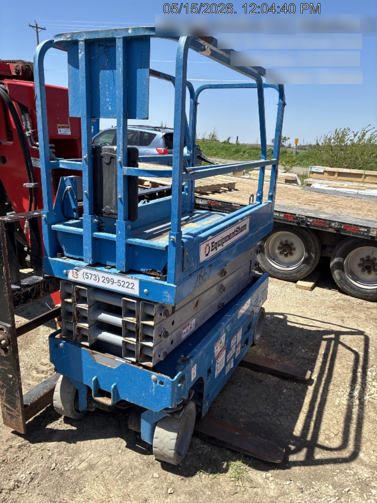 2017 Genie GS-1930 Genie GS-1930 Scissor Lift