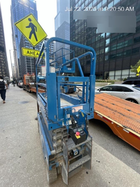 2020 Genie GS-1930 Solid Non Marking Tires, Beacon, Folding rails with half height swing gate