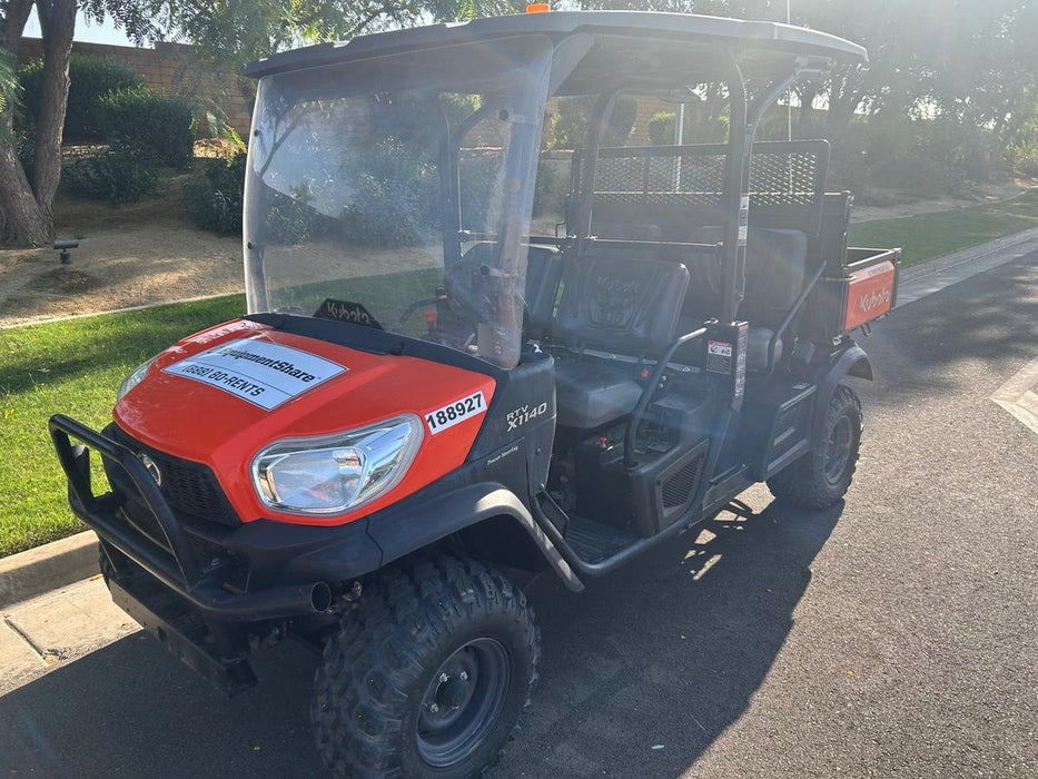 Kubota RTV-X1140W-H Plastic Canopy, Windshield Acrylic Clear, LED Strobe Light, Wire Harness Kit, Back up Alarm