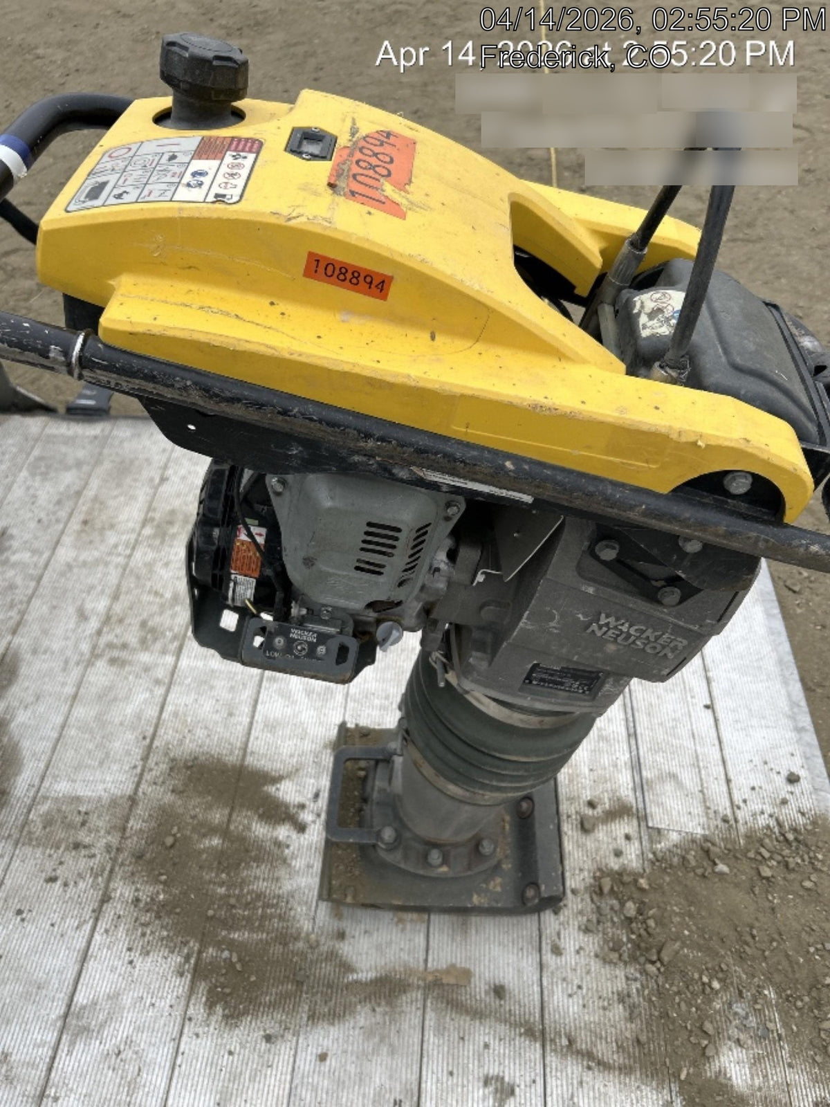 2020 WACKER NEUSON BS60-4As