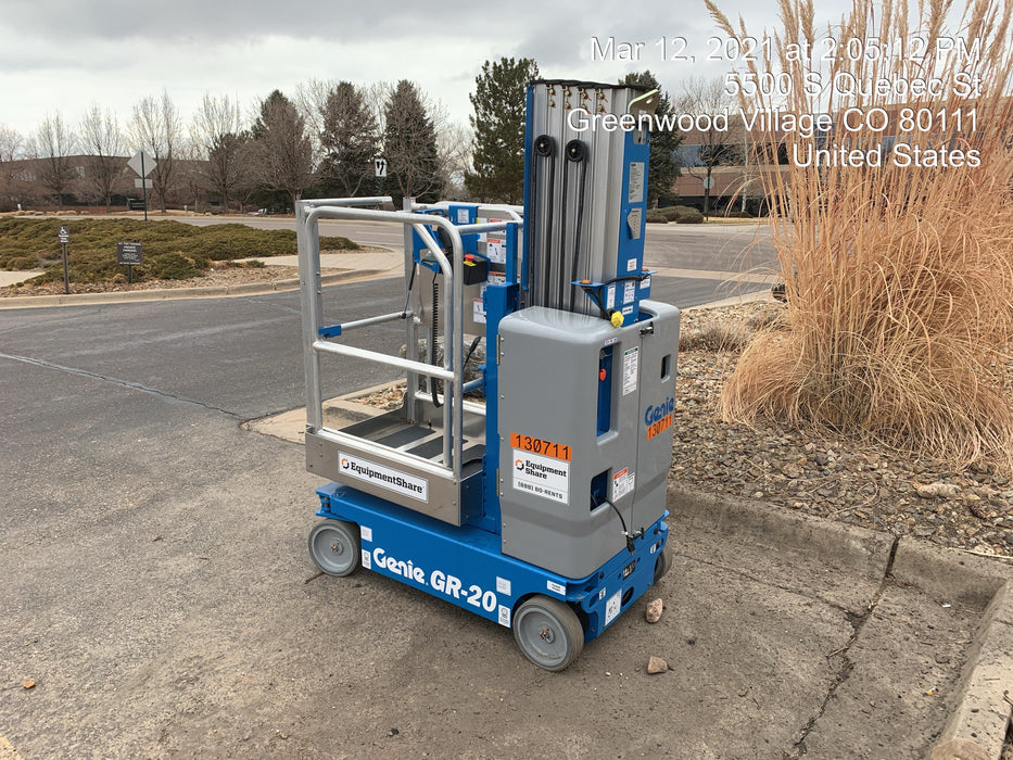 2021 GENIE GR-20