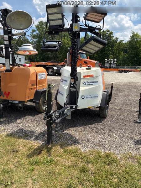 2024 Generac MLT2 Diesel, Flex Switch 120V Input, Powerzone Controller, 
(4) 320W LED Lights, 4kW Generator, 39.9 Gal Fuel Tank, 2" Ball, T3
