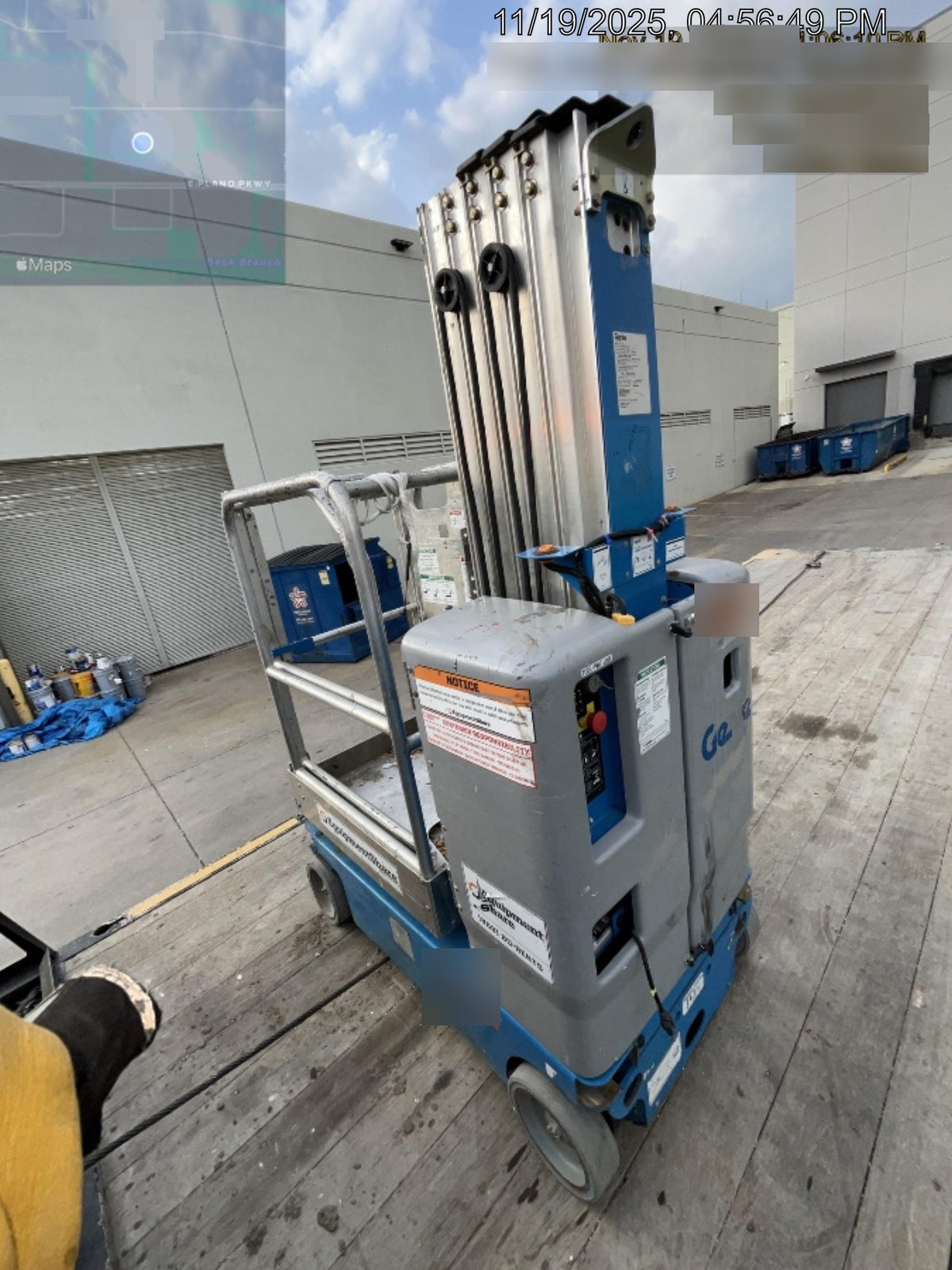 2019 GENIE GR-20