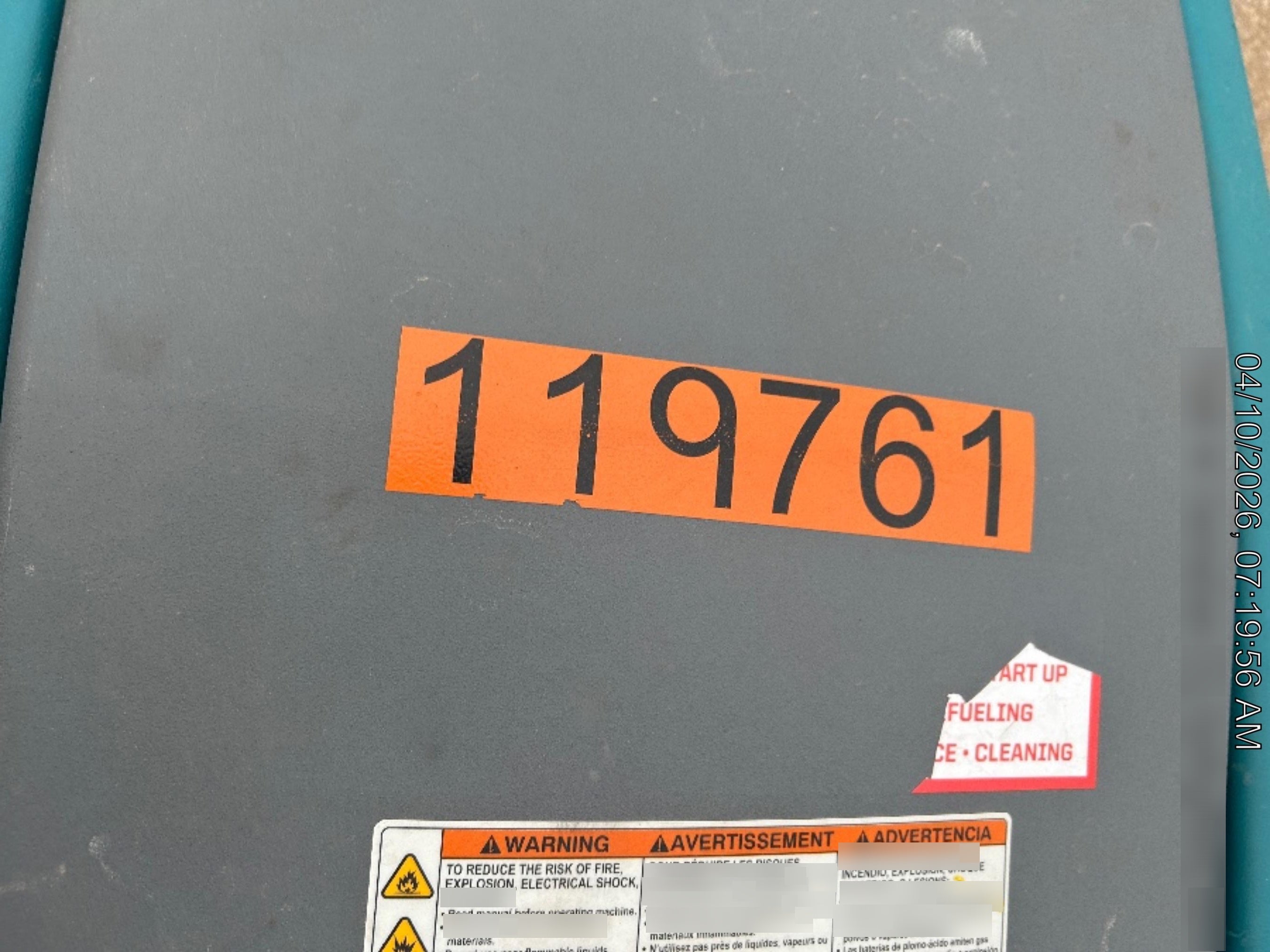 2020 TENNANT T600E