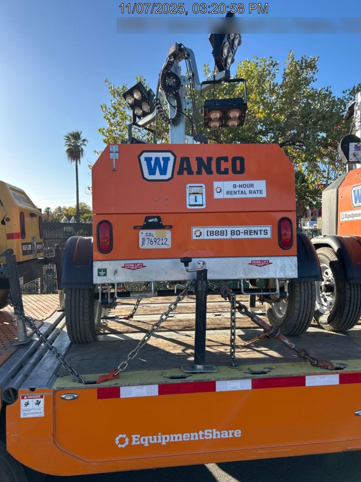 2024 Wanco WLTT-4MM4K Diesel, Deep Sea Controller, Shore Power Plug, Auto Start, (4) 350W LED Floodlights, 4kW Generator, 60 Gal Fuel Tank, 2" Ball, T3