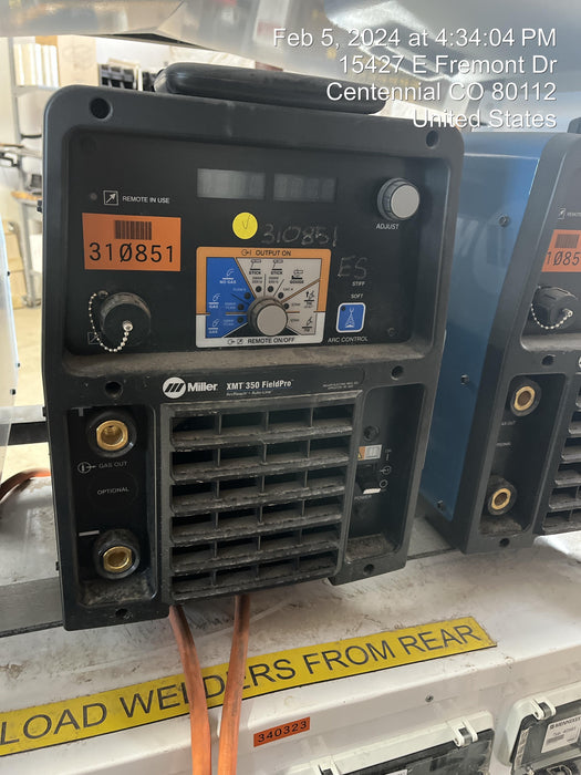 2023 MILLER ELECTRIC XMT 350