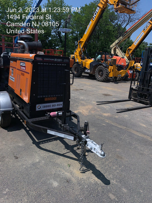 2021 Lincoln Electric Vantage 549X Ready Pak 3, ORANGE (includes trailer, cable rack, fender light kit)