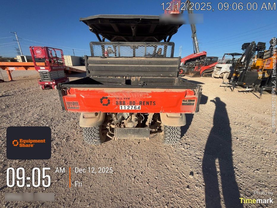 2020 Kubota RTV-X1140 4 Seat UTV, 4WD, Canopy, Standard Rental Spec