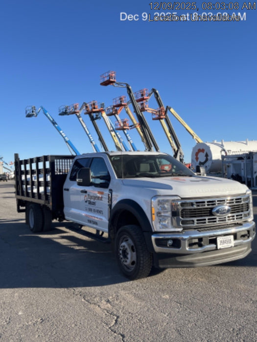 2024 FORD F550 Stake Bed - Rental