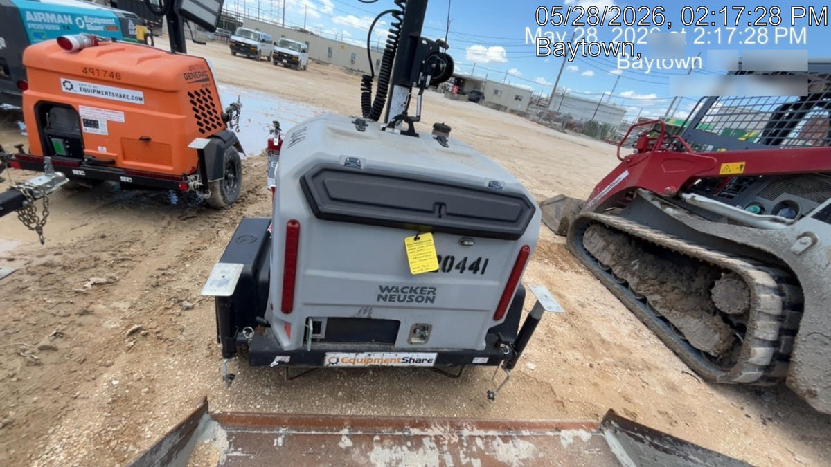 2018 Wacker Neuson LTV6L-MH Wacker Neuson LTV6L Mobile Light Tower w/Fuel Level Sensor Installed