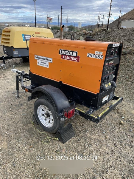 2023 Lincoln Electric LE400 Kubota V1505, Trlr, Cable Rack, Light Kit, ES Decals, T3