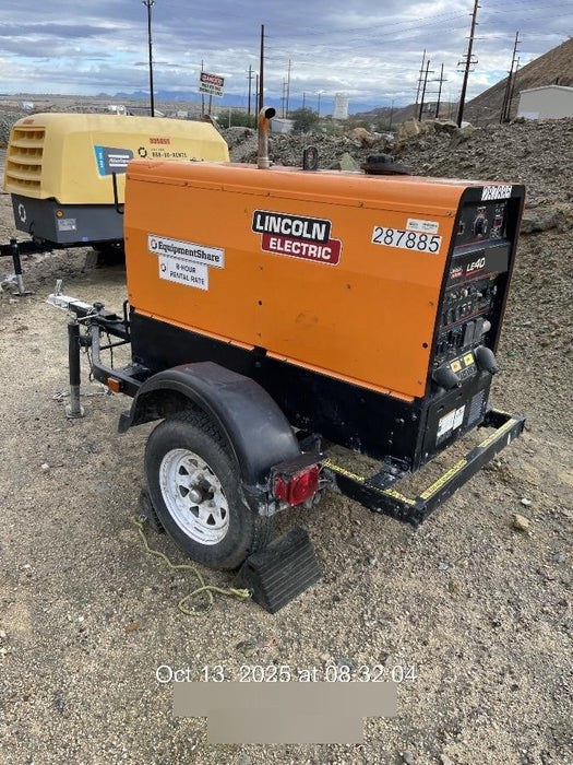 2023 Lincoln Electric LE400 Kubota V1505, Trlr, Cable Rack, Light Kit, ES Decals, T3