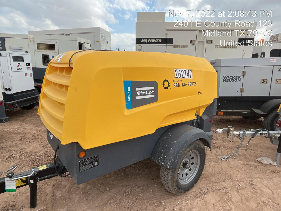 2022 ATLAS COPCO XAS188 CWK
