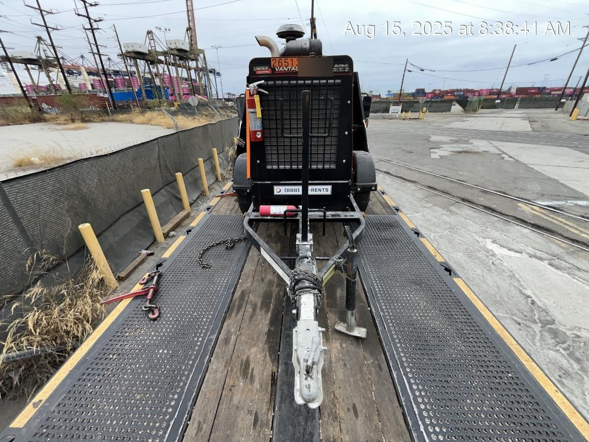 2022 Lincoln Electric Vantage 549X Crosslink Technology, Trailer Mounted, ES Decals, T3