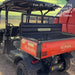 2022 Kubota RTV-X1140W-H Plastic Canopy, Windshield Acrylic Clear, LED Strobe Light, Wire Harness Kit, Back up Alarm