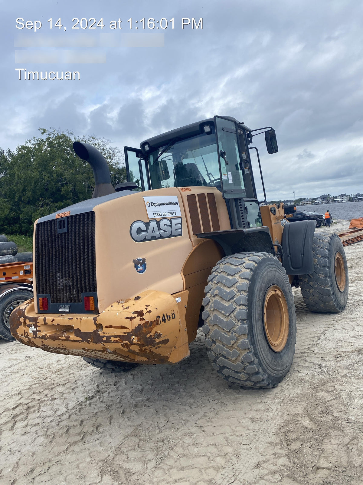 2016 CASE 821F