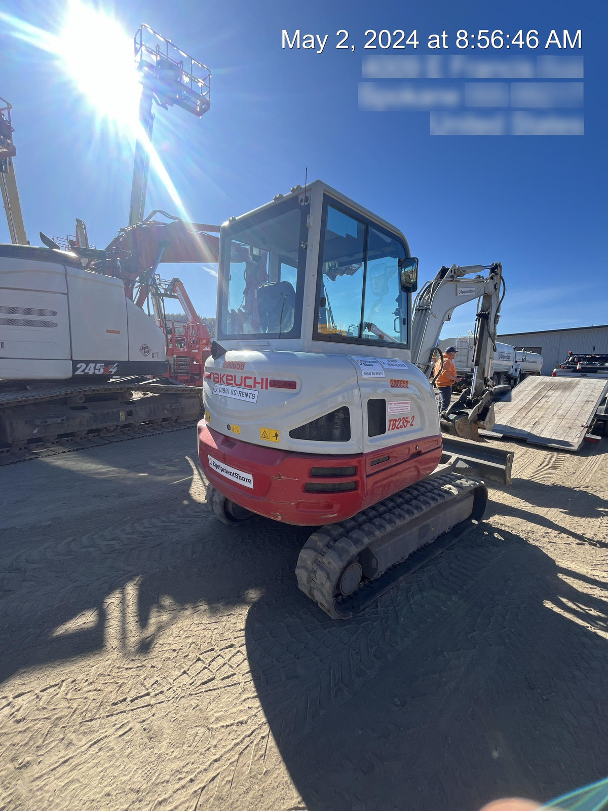 2022 TAKEUCHI TB235-2CR