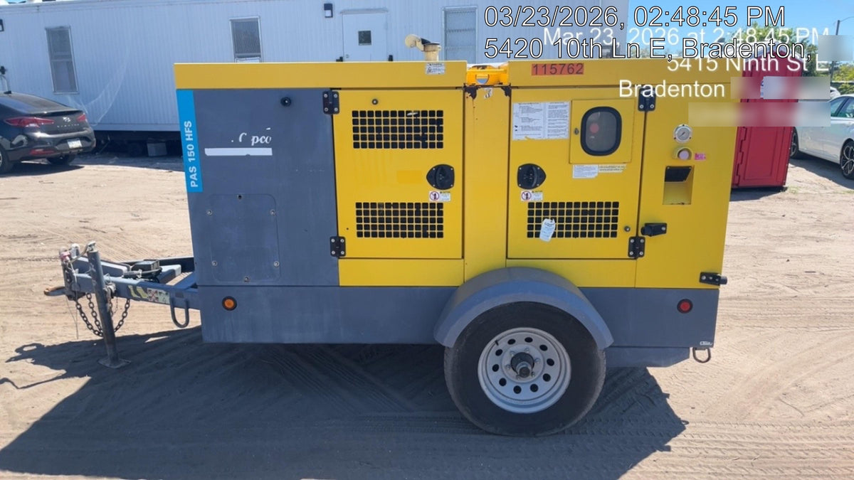 2020 ATLAS COPCO PAS 150 HF CS Enclosed