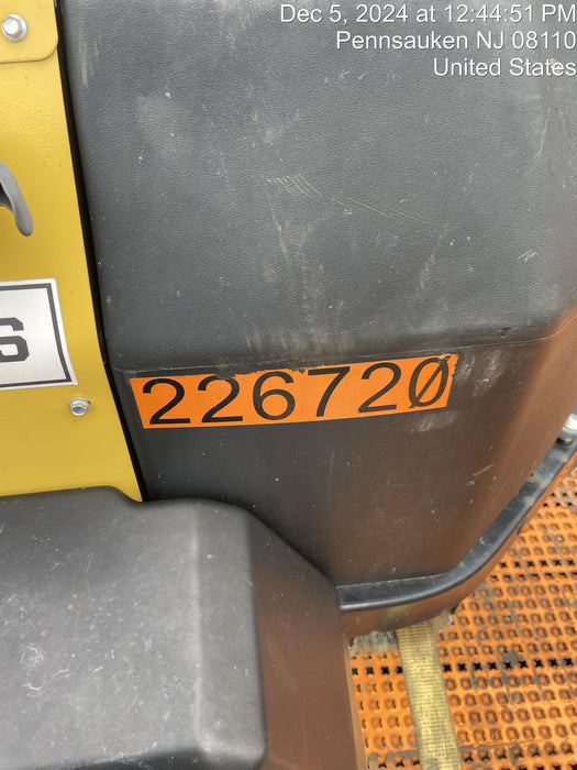 2022 Allmand NLV3GR (4) LED Light Fixture 350W, 23' Vertical Mast, 3kW Prime, Towable, Deep Sea L401, Leveling Jacks, Yanmar T4F 5.8hp