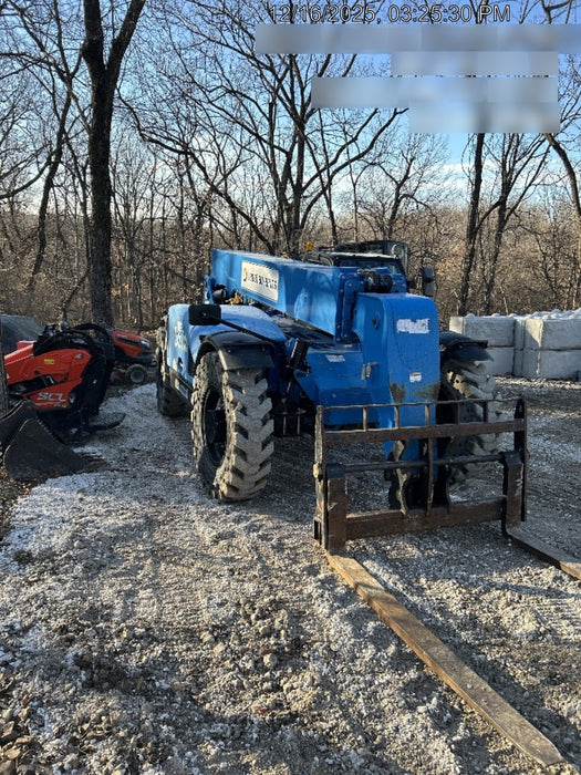 2019 Genie GTH-844 Cab/Heat/AC, Solid RT Tires, LED Work Lights, Beacon 60" QA Carriage, 48" Forks