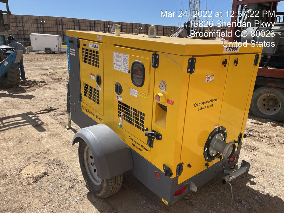 2021 ATLAS COPCO PAS 100 HF CS Enclosed
